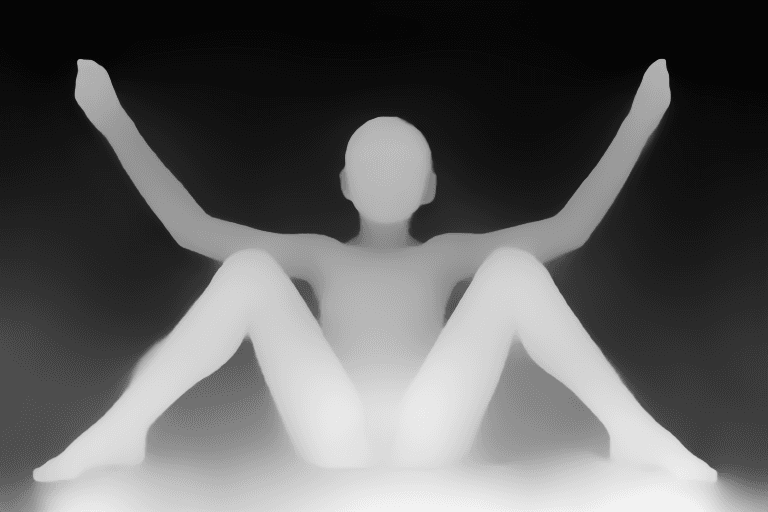 Pose depth map